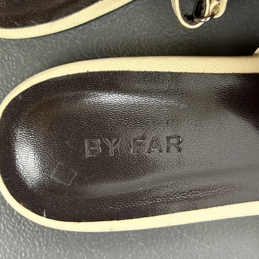 By Far Jess Leather Sling-back Flats MSRP $390 USD - Picture 8 of 10